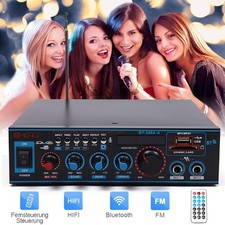 Stereo Audioverstärker Bluetooth Verstärker HiFi-Endverstärker Soundverstärker