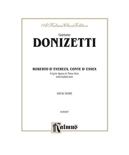 Roberto devereux vocal score - roberto,