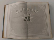 Stielers Handatlas 1872 Buch