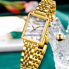 Armbanduhr Damen Gold mit