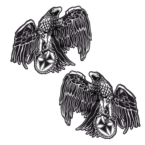 German adler aufkleber - 2x,