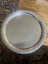 Wmf Cromargan Servierplatten  Baroque Rund