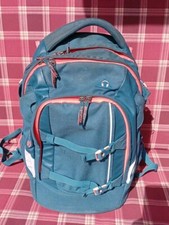 SATCH Schultasche Ranzen Schulrucksack Petrol/Orange