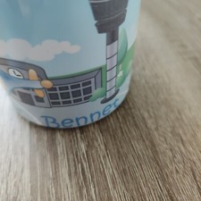 Tasse Kindergarten "Bennet" Kunststoff mit Hubschrauber 