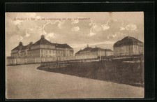 Ansichtskarte Arnsdorf i. Sa., Männerabteilung der Königlichen Landesanstalt 