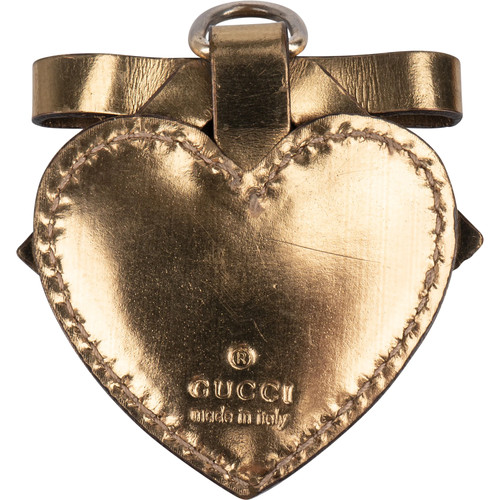 Gucci golden heart bags - golden,