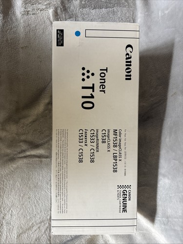 Canon t10 cyan toner cartridge - t10,