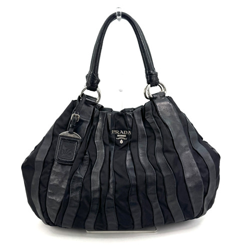 Prada handtasche nappa - handtasche, tessuto