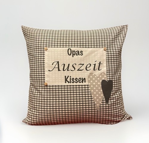 Landhausstil kissenbezug opas - landhausstil, "opas
