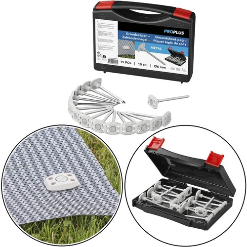 15x camping heringe 10cm - camping,