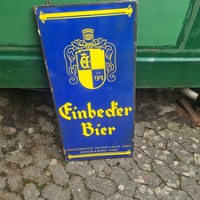 Emaille Schild alt Einbecker