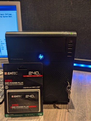 Proliant microserver 8gb - hp,