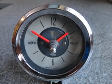 VDO Uhr clock 80 mm 6-12 V Old-/Youngtimer VW Bus Käfer Porsche Mercedes BMW