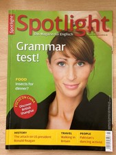 Zeitschrift SPOTLIGHT 3/2011 GRAMMAR, INSECT FOOD, BRITISH SHANGHAI, R. REAGAN