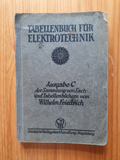 Tabellenbuch für