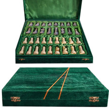 Handgefertigtes marmor schach - handgefertigtes,