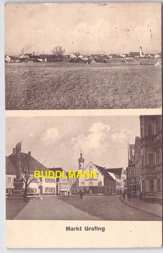 Alte markt grafing 1921 - alte,