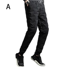 2025 NEU Damen Herren Daunenhose Warme Winter Outdoor Sport Freizeit Hosen