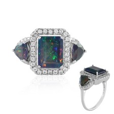 Cavill Opal Ring 3,24ct Platin
