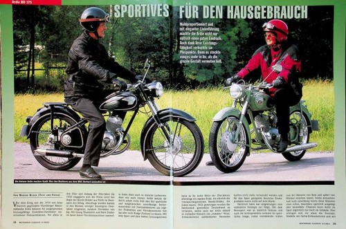 Motorrad classic 2003 ardie - classic,