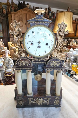 Antike biedermeier portaluhr - biedermeier,