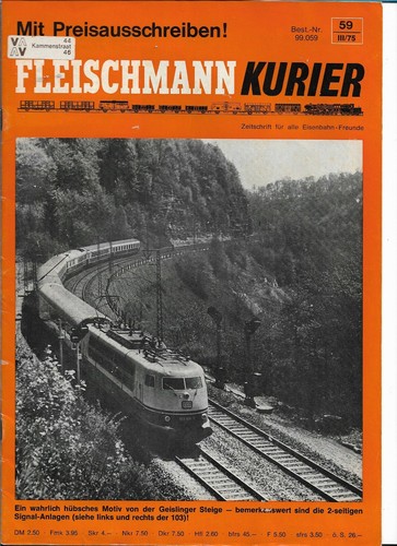 Fleischmann kurier 1975 - fleischmann,