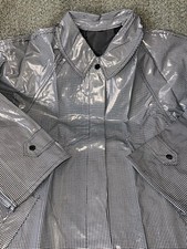 PVC Regenmantel Lackmantel Vintage 70/80 Frankreich