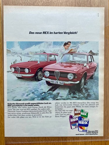 1968 rex autopolitur - rex, alfa