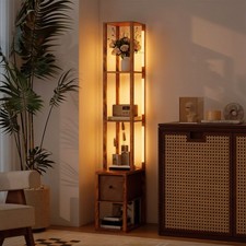 HOMCOM Stehlampe Wohnzimmer