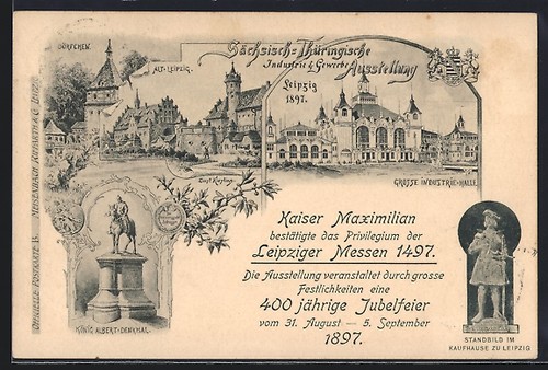 Künstler leipzig - künstler-ak,