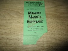 Ticket Sammlerticket Manfred