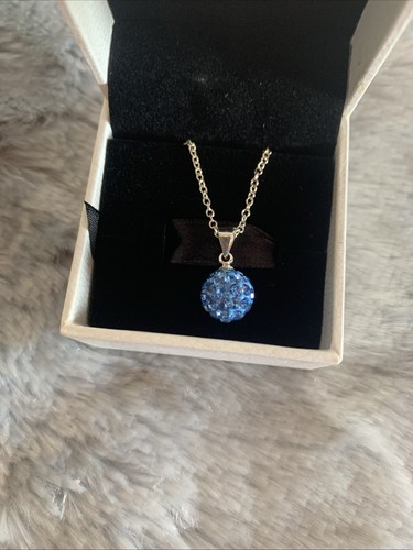 Kette mit anhänger kugel - kette,