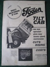 FODEN KIPPKABINE SENKT