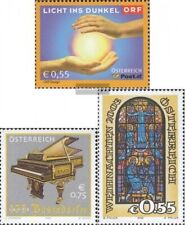 Österreich 2450,2451,2453 (kompl.Ausg.) gestempelt 2003 Spenden, Bösendorfer, We