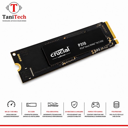 Crucial p310 ssd 1tb 2280 - ssd, m.2