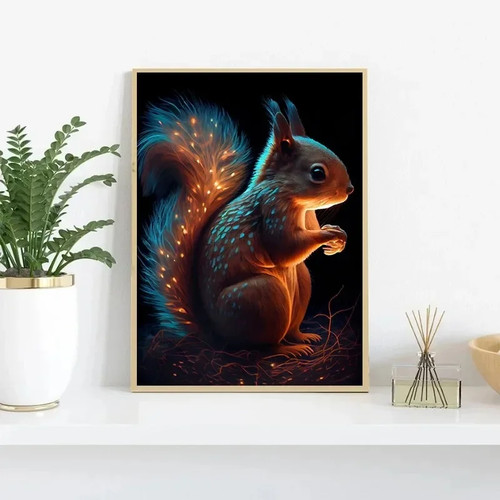 Eichhörnchen wald leinwand - eichhörnchen,