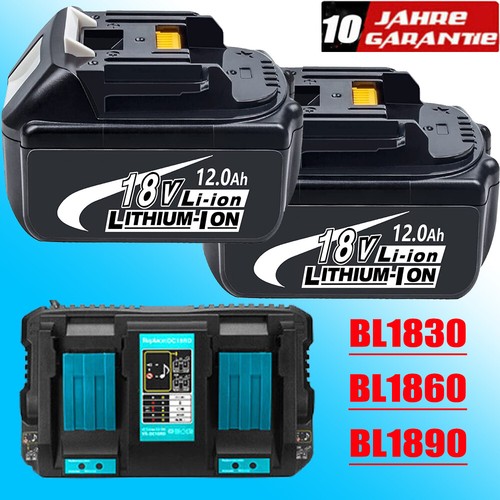 Original 18v 12ah akku - 2x,