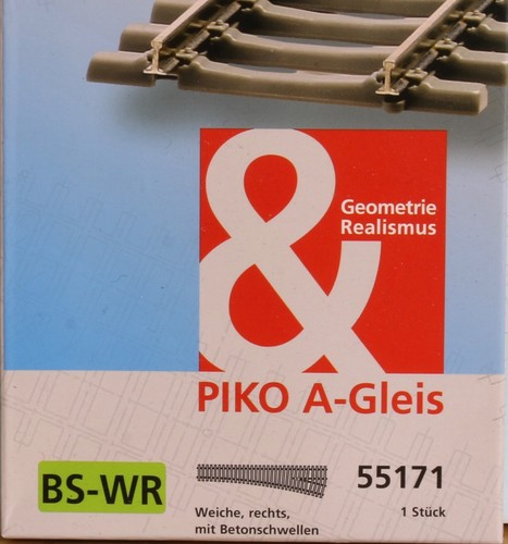 Piko 55171 spur a gleis - 55171,, a-gleis