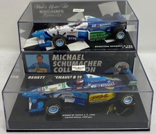 Minichamps Benetton Renault B 195/2 196 1:43 M.Schumacher 24 J.Alesi 3 8 18 12 5