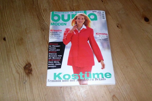 Burda moden 1995 sehr guter - 8/1995,,