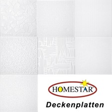 Styroporplatten Deckenplatten 7 verschiedene Dekore - ein Preis (5,95 €/m²)
