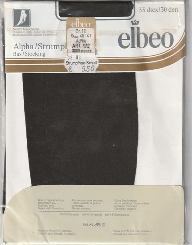 70s elbeo nylonstrümpfe - nylonstrümpfe, rht