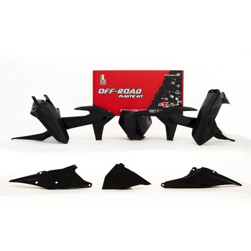 Racetech komplett kit schwarz - kit,