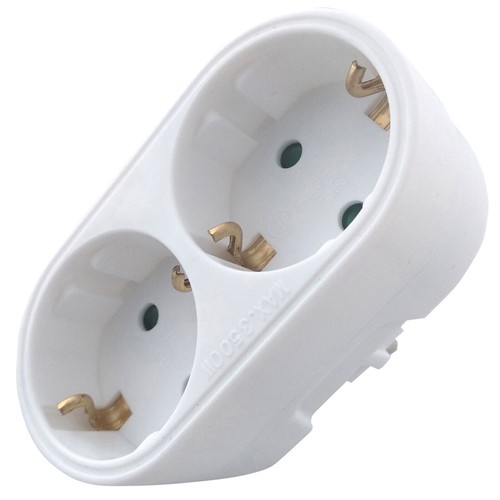 Doppelstecker mehrfachstecker - doppelstecker,