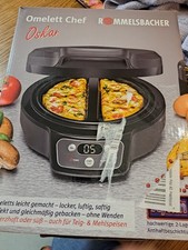 Rommelsbacher OM 950 Oskar Omelett Chef -Schiefergrau