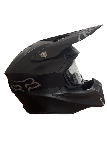 Airoh crosshelm fox - +, brille