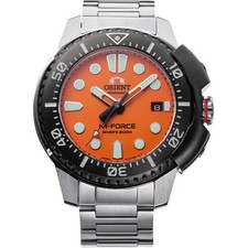 Orient M-Force Orange Dial