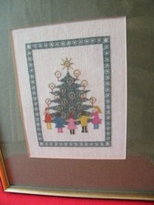 Kreuzstich Stickbild Fremme