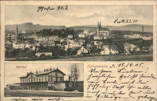 Schirgiswalde bahnhof kirche - bahnhof,