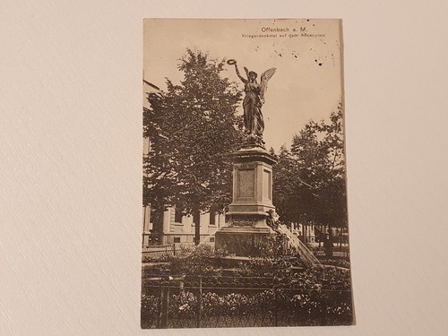 Postkarte offenbach main - offenbach, am